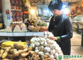 重庆：大蒜价格稳中有升 ()