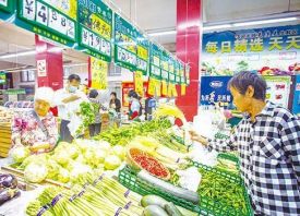 宿城：蔬菜价格大幅回落 ()