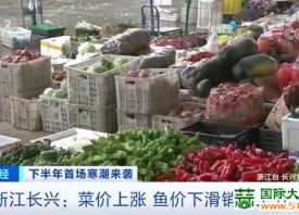 浙江：蔬菜价格高于肉类 ()