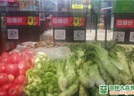 昆明:叶类蔬菜价格上涨 ()