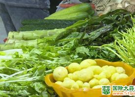 节前江陵蔬菜供应充足 ()