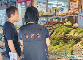 台南：台风过后菜价猛涨 ()